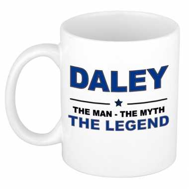 Daley the man, the myth the legend cadeau koffie mok / thee beker 300 ml