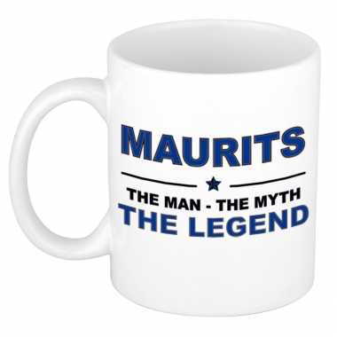 Maurits the man, the myth the legend cadeau koffie mok / thee beker 300 ml