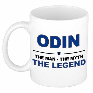 Odin the man, the myth the legend cadeau koffie mok / thee beker 300 ml