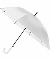 1x bruidsparaplu trouwparaplu wit 107 cm