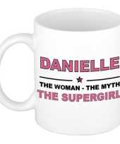 Danielle the woman the myth the supergirl cadeau koffie mok thee beker 300 ml