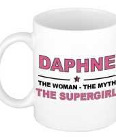 Daphne the woman the myth the supergirl cadeau koffie mok thee beker 300 ml