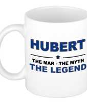 Hubert the man the myth the legend cadeau koffie mok thee beker 300 ml
