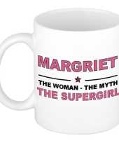Margriet the woman the myth the supergirl cadeau koffie mok thee beker 300 ml