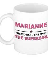 Marianne the woman the myth the supergirl cadeau koffie mok thee beker 300 ml