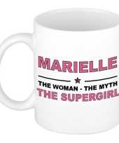 Marielle the woman the myth the supergirl cadeau koffie mok thee beker 300 ml
