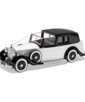 Modelauto rolls royce phantom iii 1937 trouwauto wit schaal 1 36 12 cm