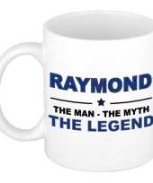Raymond the man the myth the legend cadeau koffie mok thee beker 300 ml
