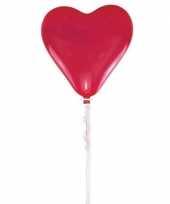 Rode hart ballon 70 cm