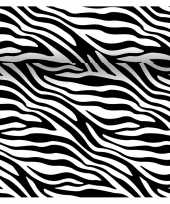 Tafelloper 3 in 1 met zebra print 4 80 meter